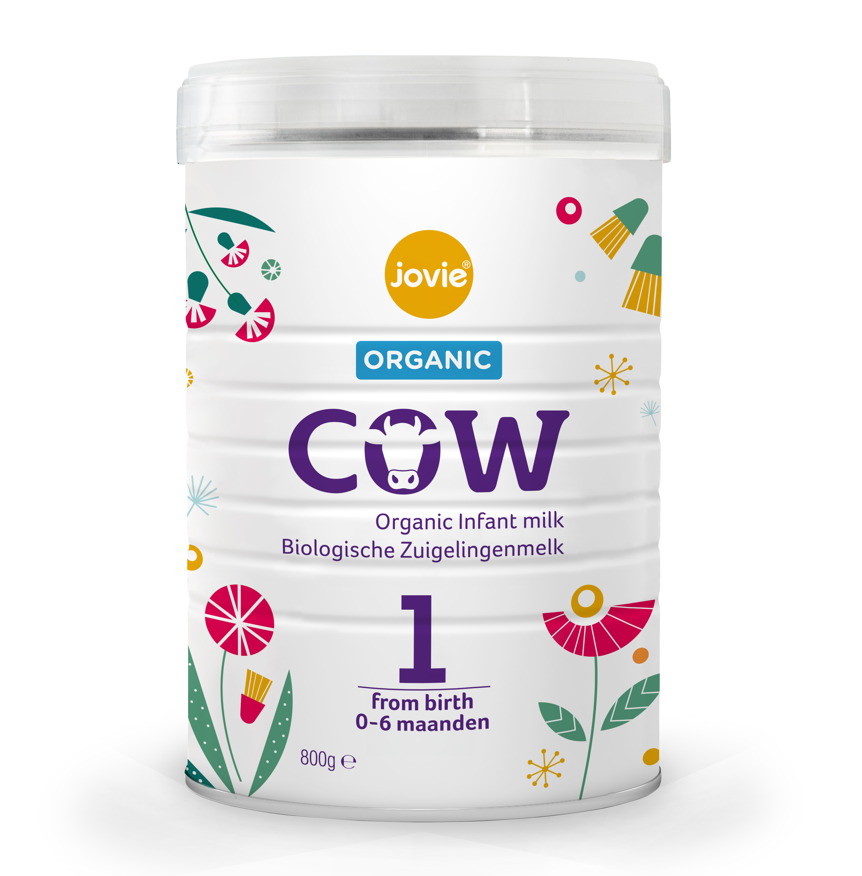Jovie Cow Organic Infant milk Jovie products